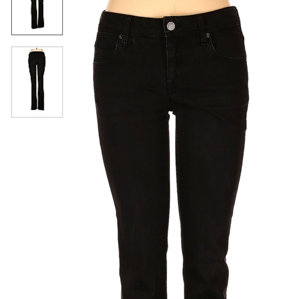 Burberry Brit LIMITED EDITION Kensington Slim Jeans in Black Size 24 32L